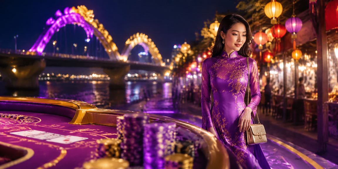 Người chơi baccarat trong trang phục áo dài tại Đà Nẵng